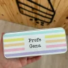 Estuche de lata vintage personalizable · Rainbow