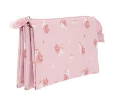 Estuche escolar 3 compartimentos Magical Unicorn