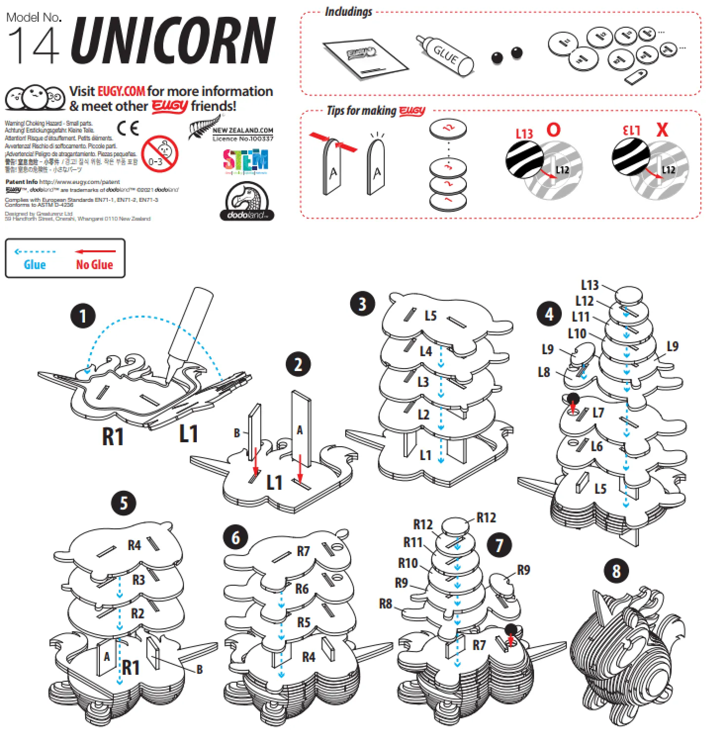 EUGY · Unicornio Rosa