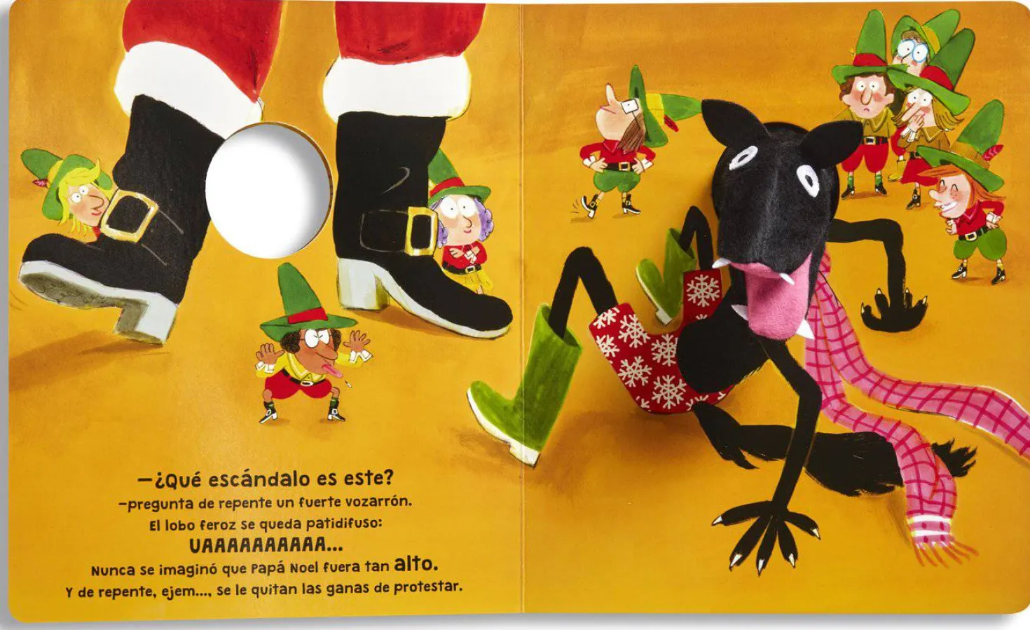¡Feliz Navidad, lobo feroz!