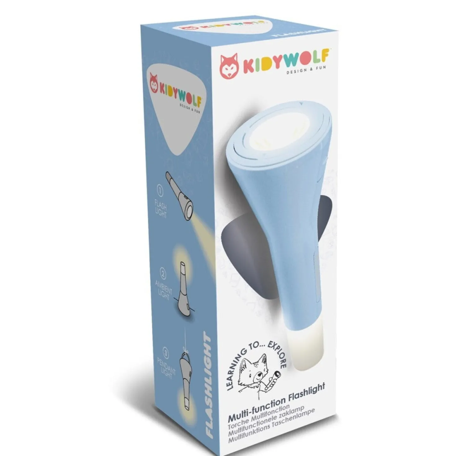 Flashlight (varios colores) Linterna · Kidywolf
