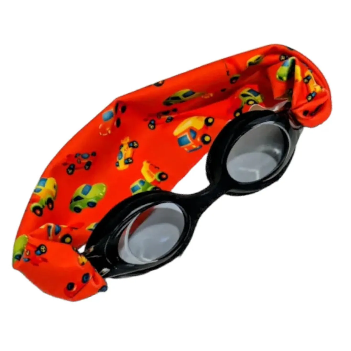 Gafas infantiles negras con turbante Coches · Fun Water
