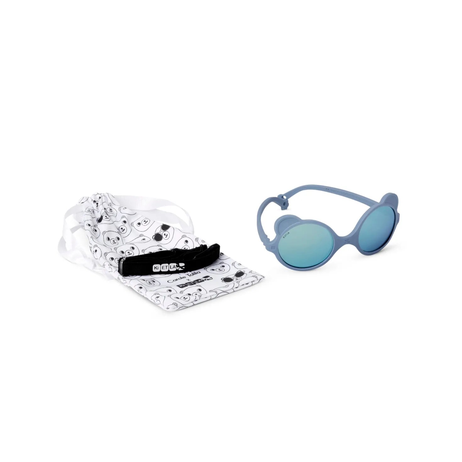 Gafas Sol Kietla Ourson Silver Blue
