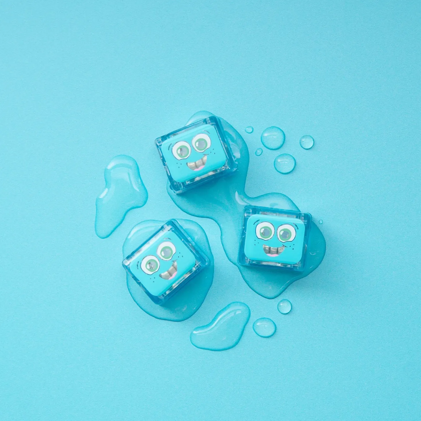 GloPals Cubos luz para el baño BLAIR Azul