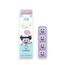 GloPals Cubos luz para el baño BLAIR Lila
