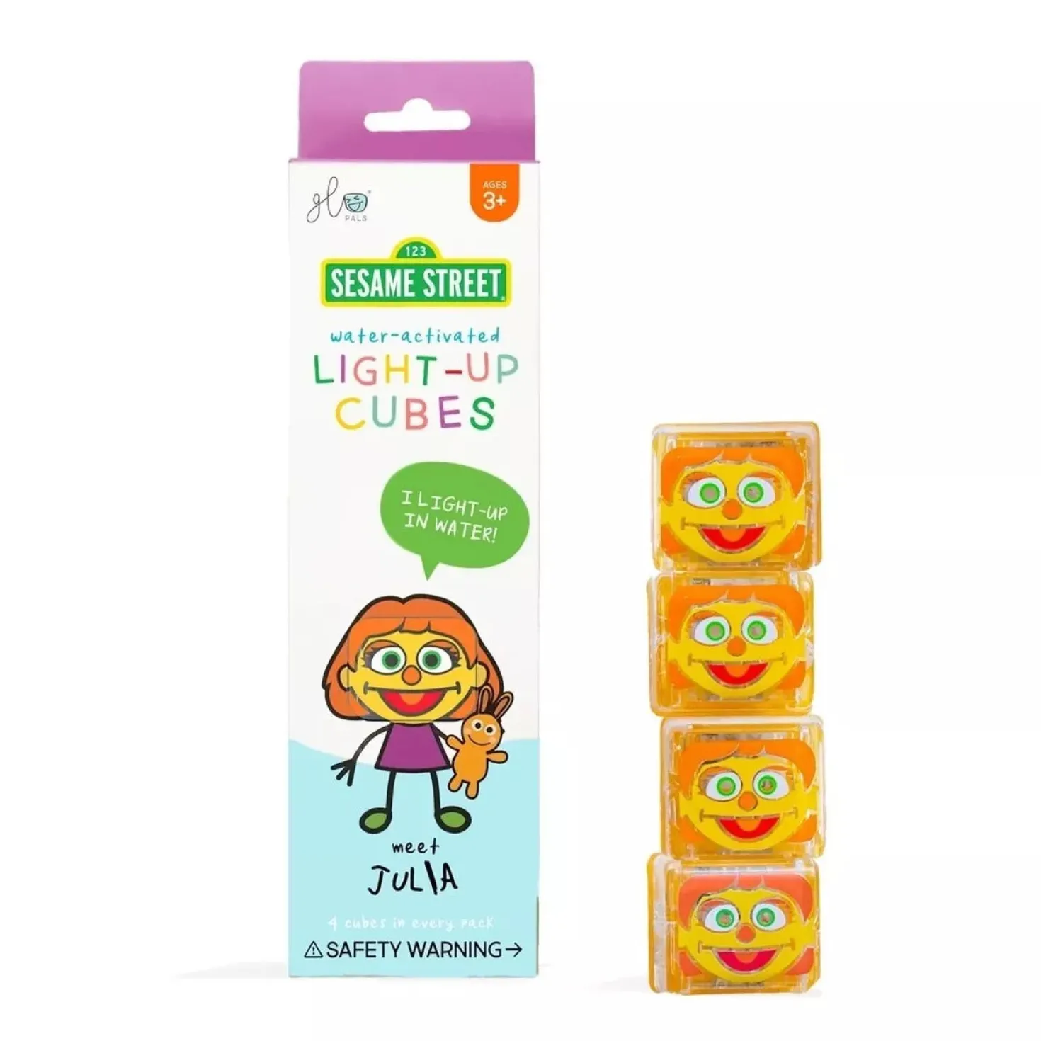 GloPals Cubos luz para el baño Julia
