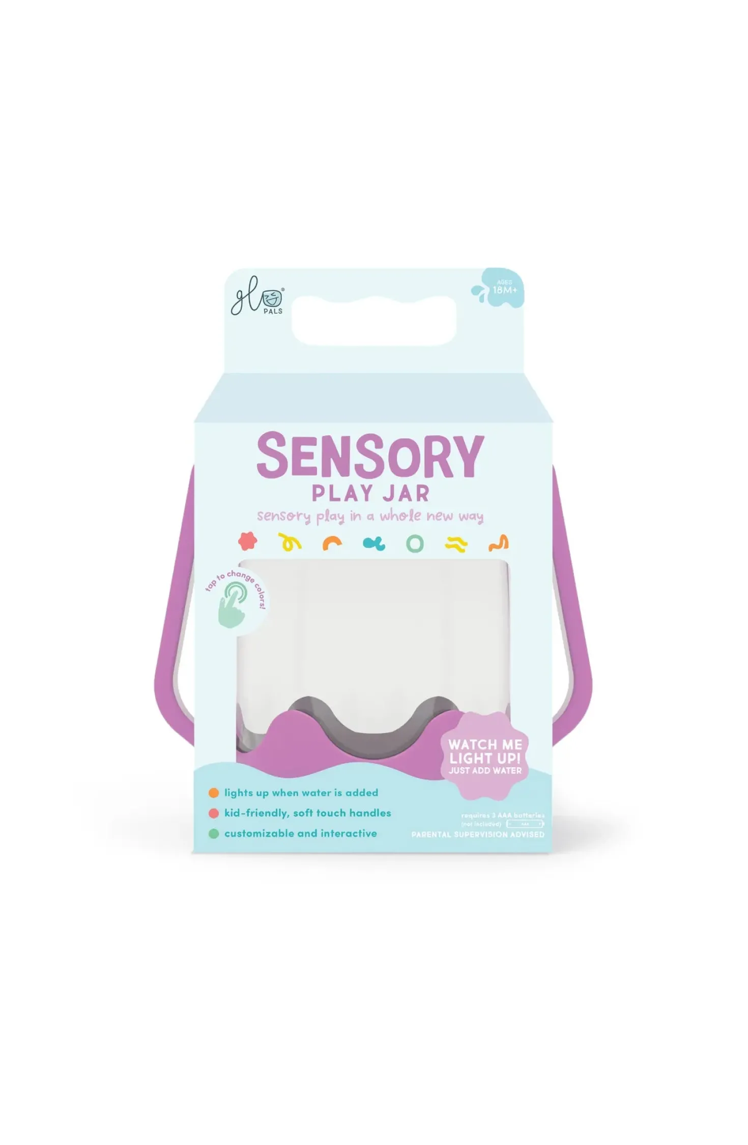 GloPals Jarra sensorial Lila