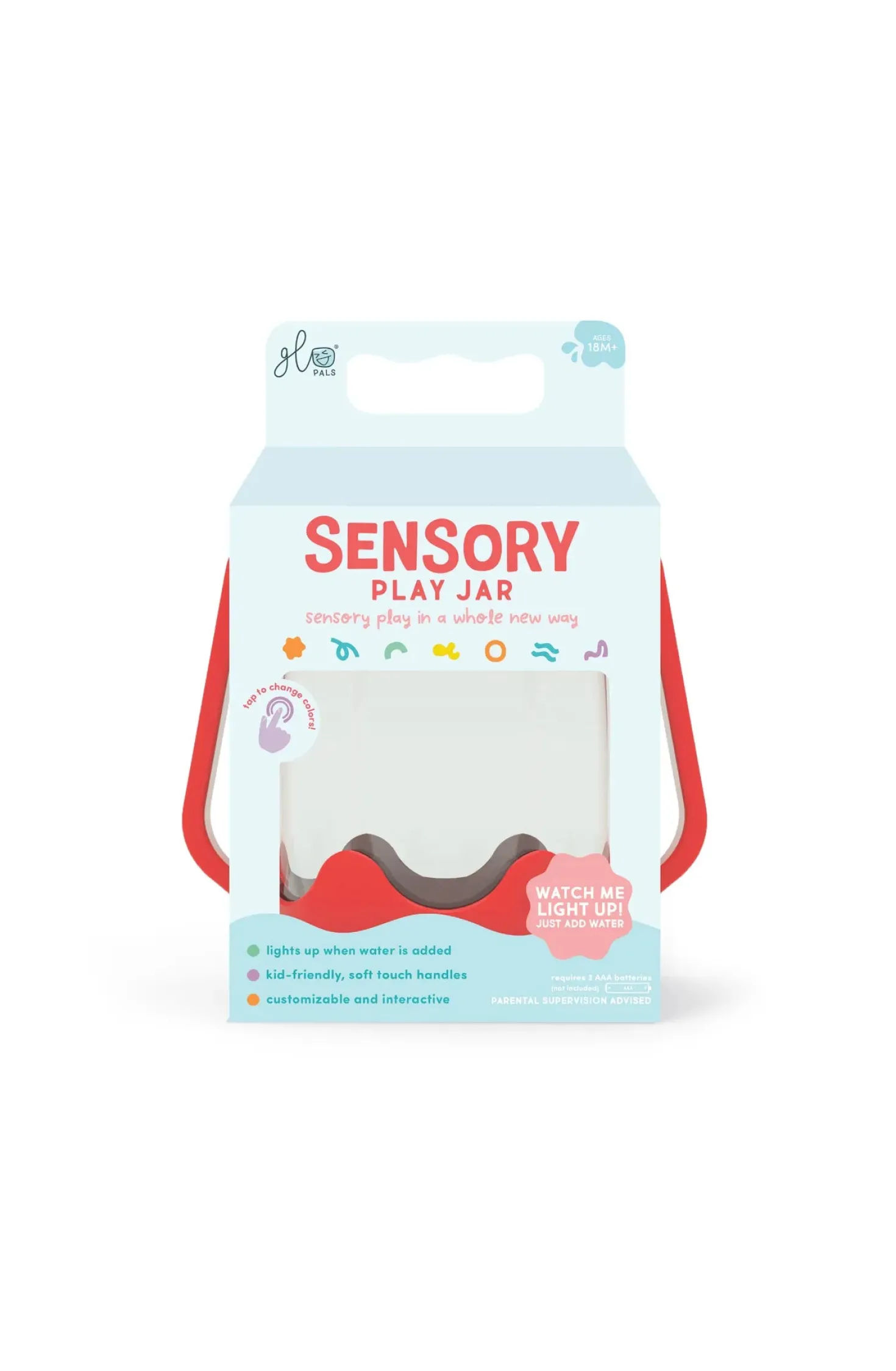 GloPals Jarra sensorial Roja