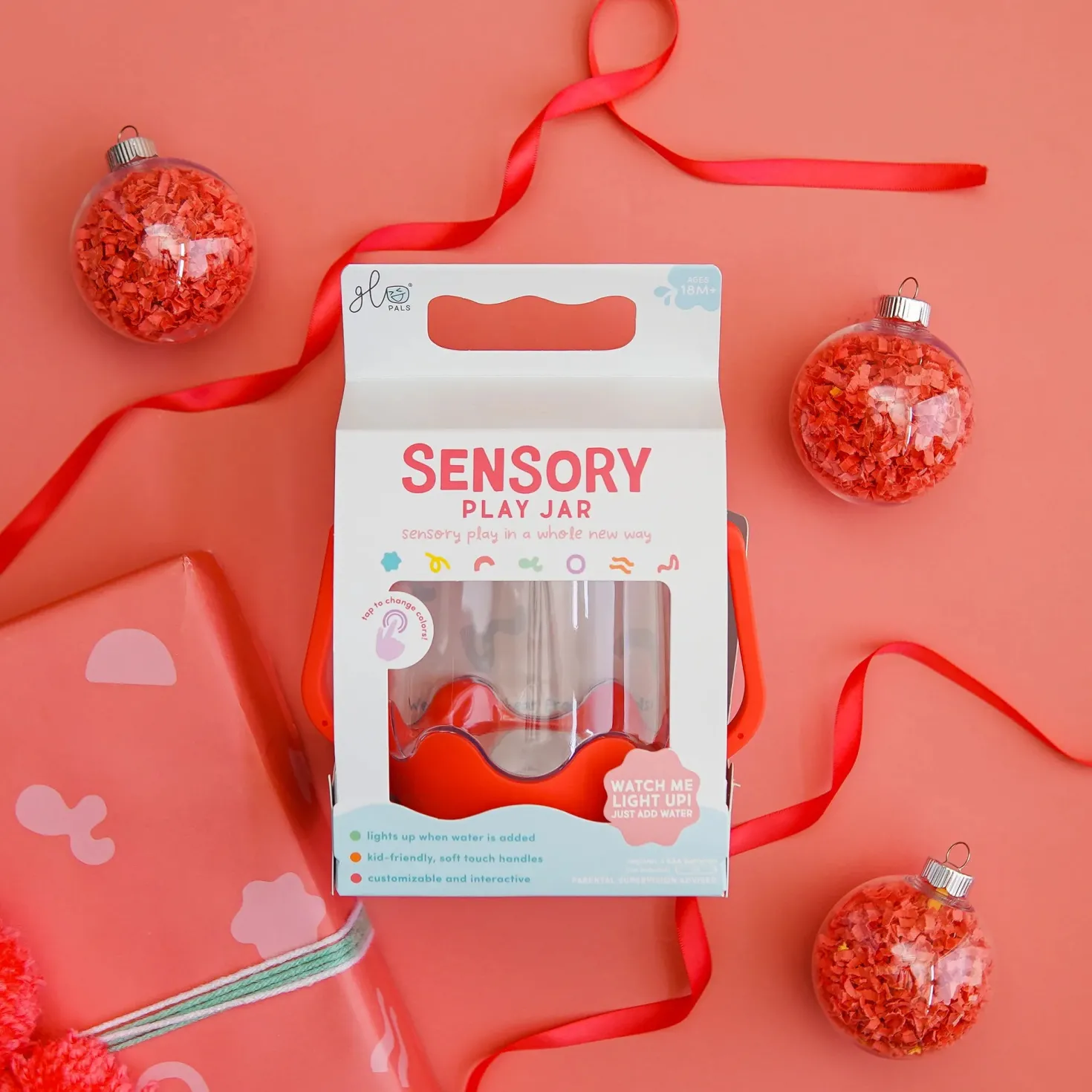 GloPals Jarra sensorial Roja
