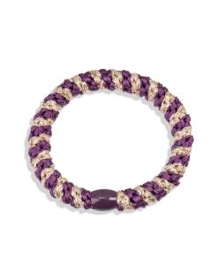 Goma de pelo Kknekki Grape-Beige glitter