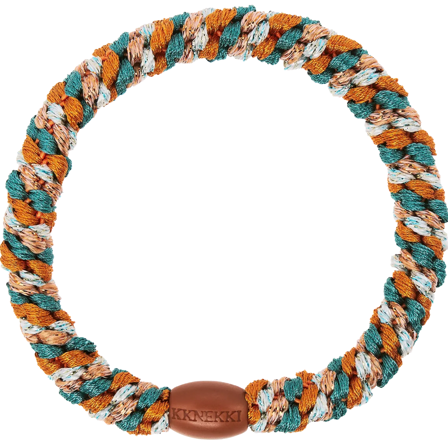 Goma de pelo Kknekki Mix terracotta teal