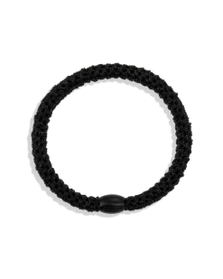 Goma de pelo Kknekki Slim Black Glitter
