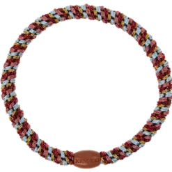 Goma de pelo Kknekki Slim bordeaux curry