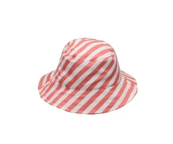 Gorro Reversible · Stripes Bloom & Blush
