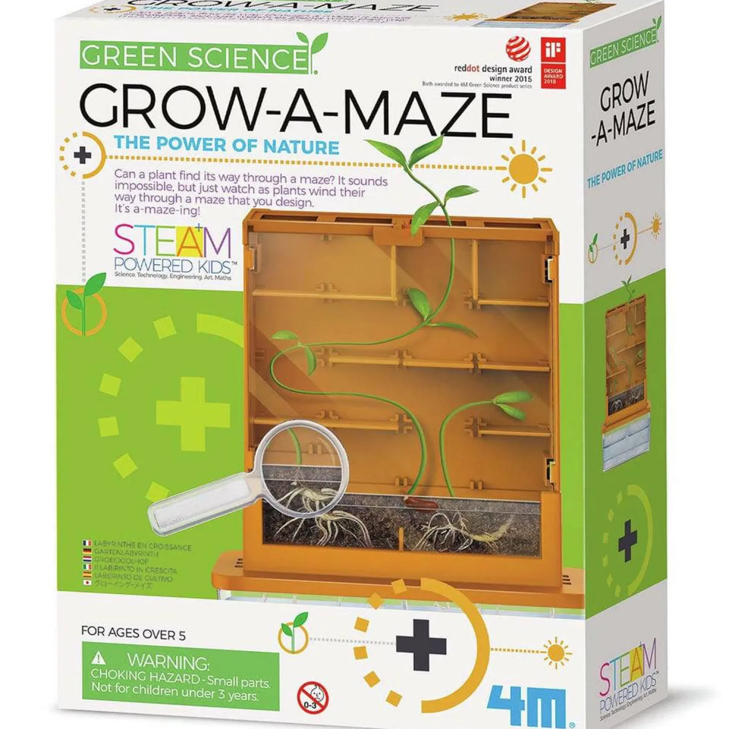 GreenScience Haz crecer tus plantas Laberinto · 4M