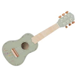 Guitarra de madera verde FSC Safari Friends · Little Dutch