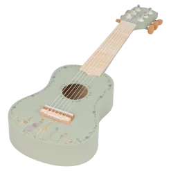 Guitarra de madera verde FSC Safari Friends · Little Dutch