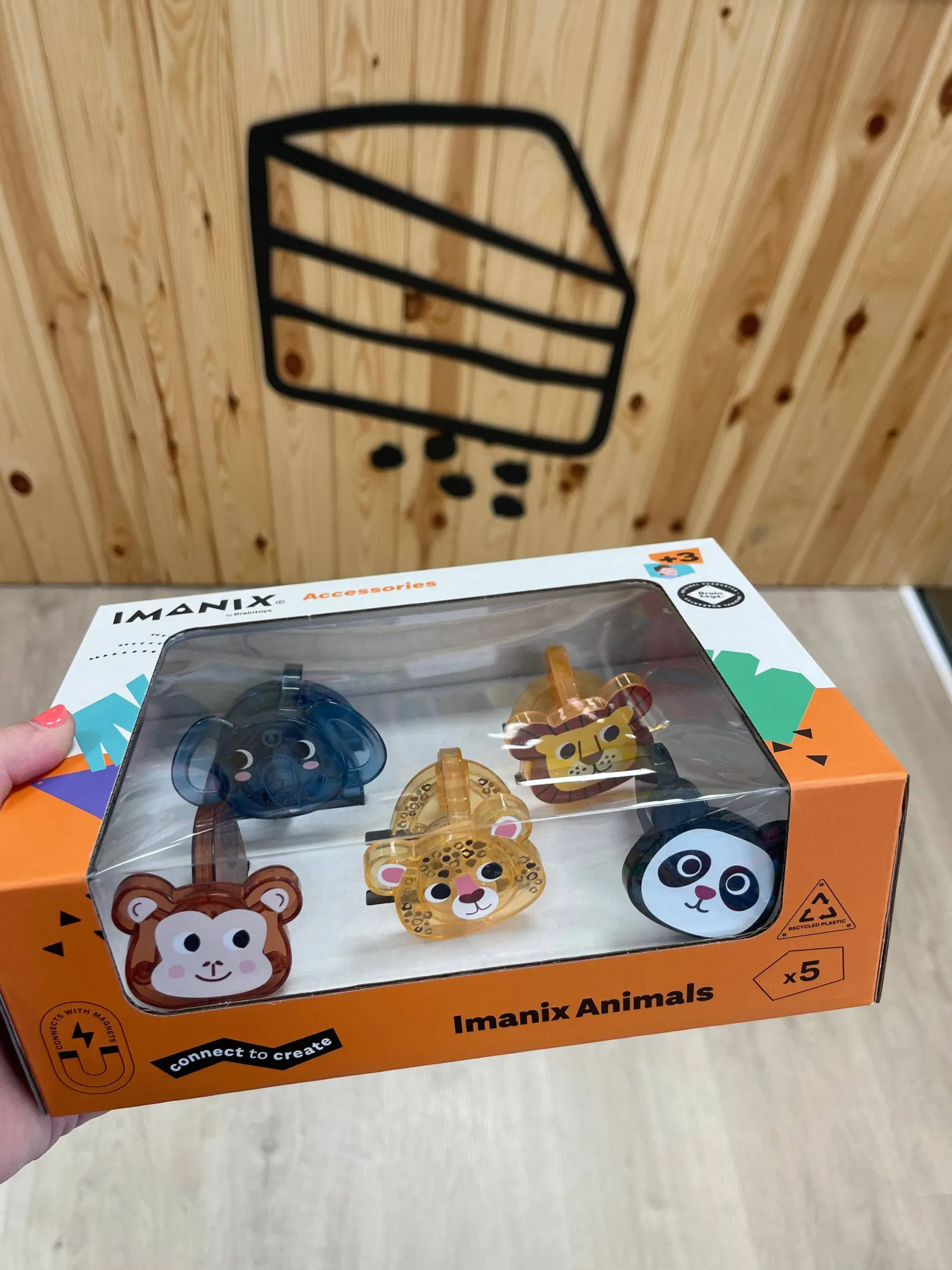 Imanimals Wild Savannah 5 piezas · Braintoys