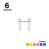 Imanix Pista de Carreras 6 columnas · Braintoys