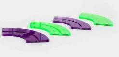 Imanix Pista de Carreras 4 piezas cuarto de curva · Braintoys