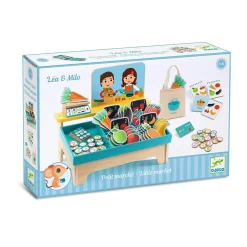Imitación Léa & Milo little market · Djeco