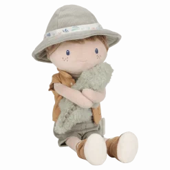 Jim Explorador Muñeco Blandito Safari · Little Dutch