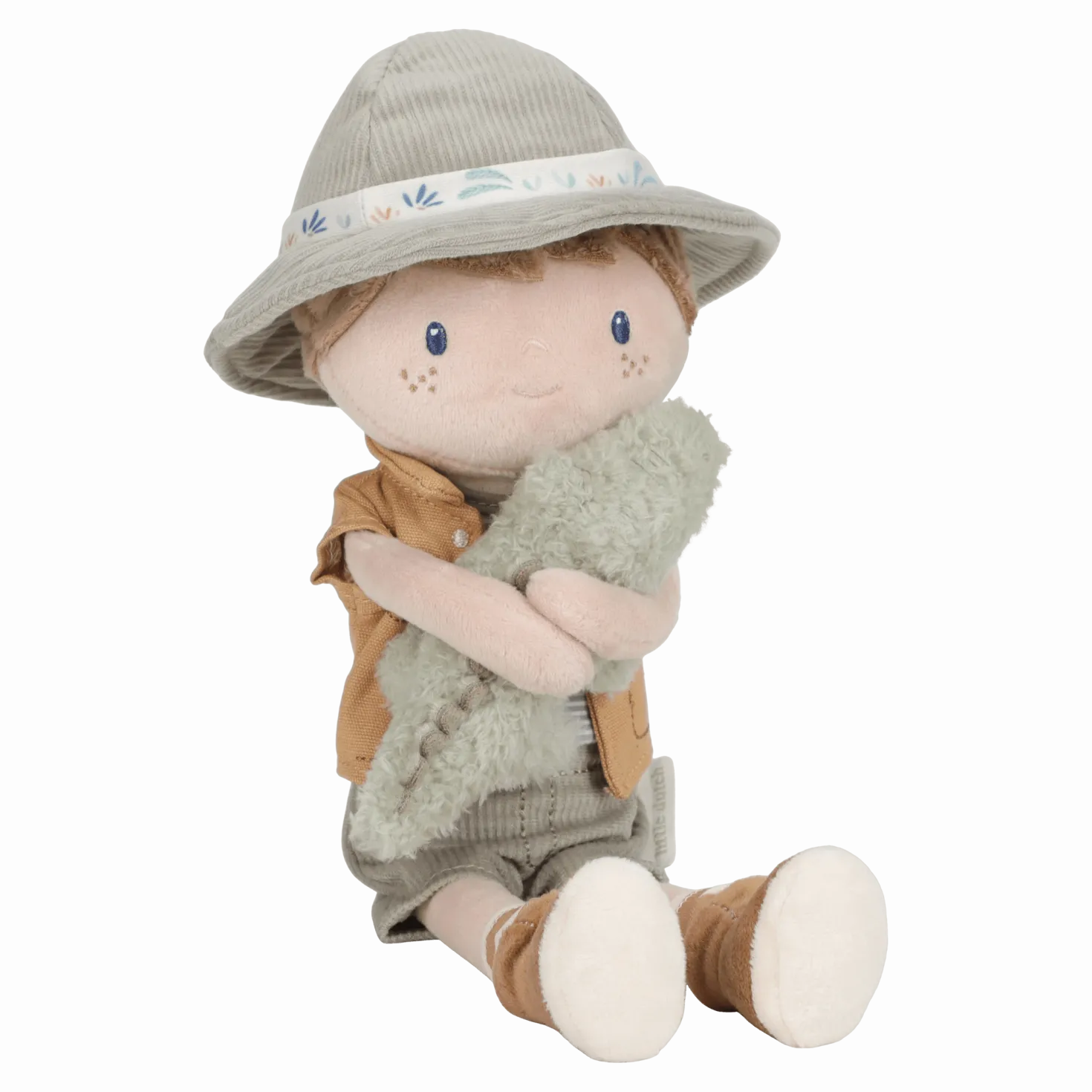 Jim Explorador Muñeco Blandito Safari · Little Dutch