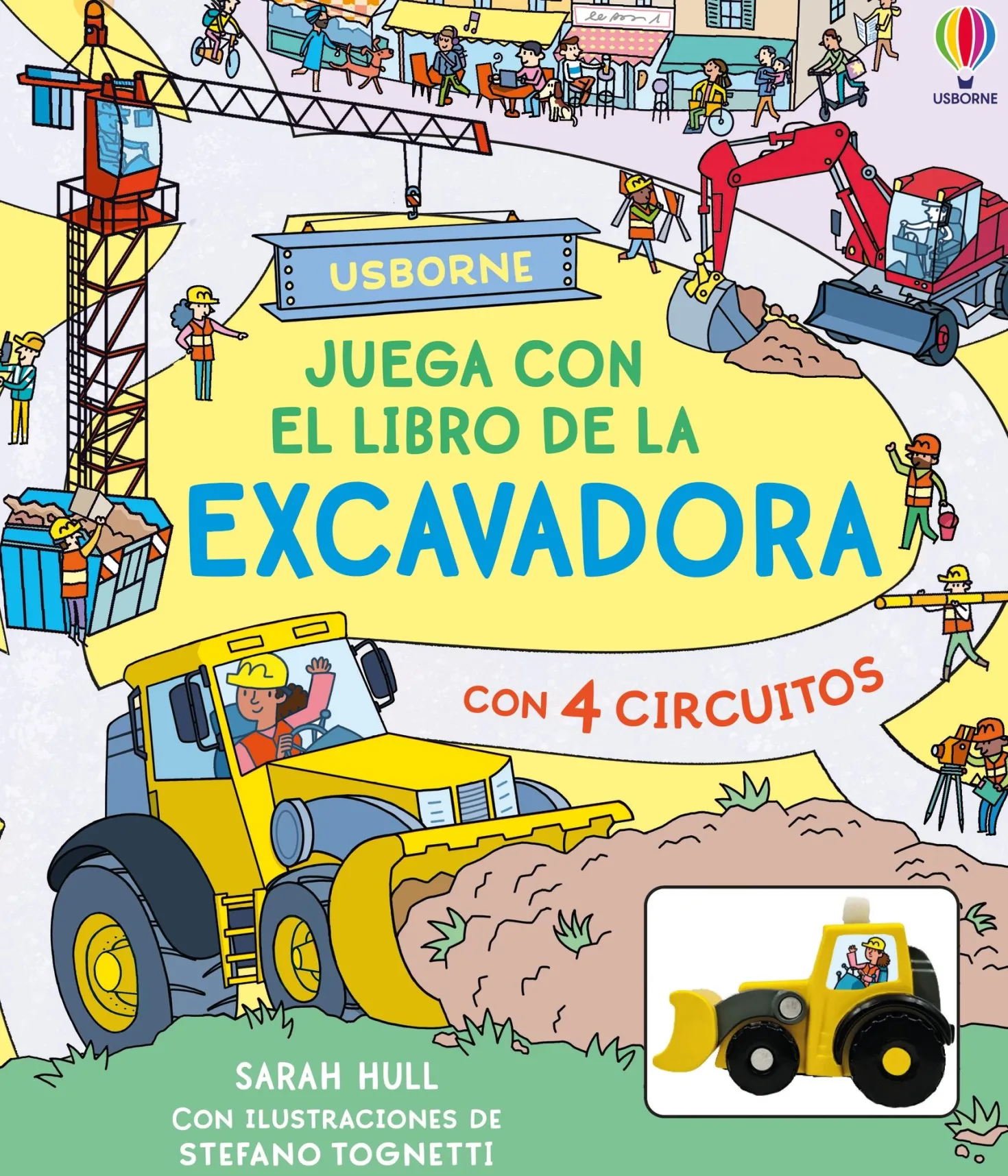 Juega con el libro de la excavadora