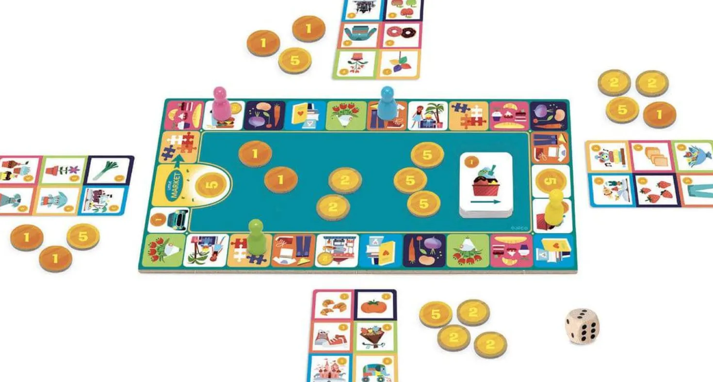 Juego Cool School Little Market P'tit Market · DJECO