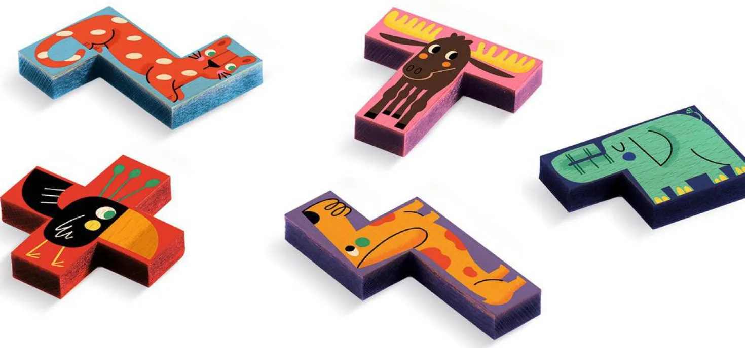 Juego de lógica Pentanimo · DJECO