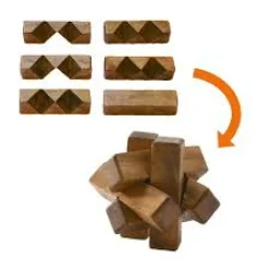Juego de lógica Woodix · DJECO