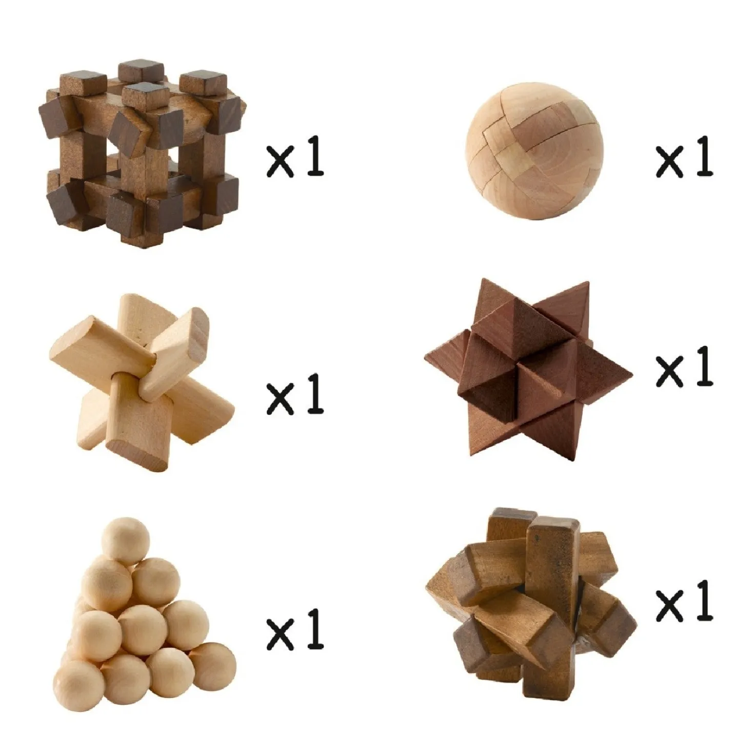 Juego de lógica Woodix · DJECO
