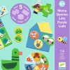 Juego educativo Puzzle En la granja · DJECO