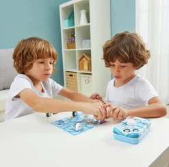 Juego 2 en 1 Tres en Raya - Serpientes y Escaleras · Hape