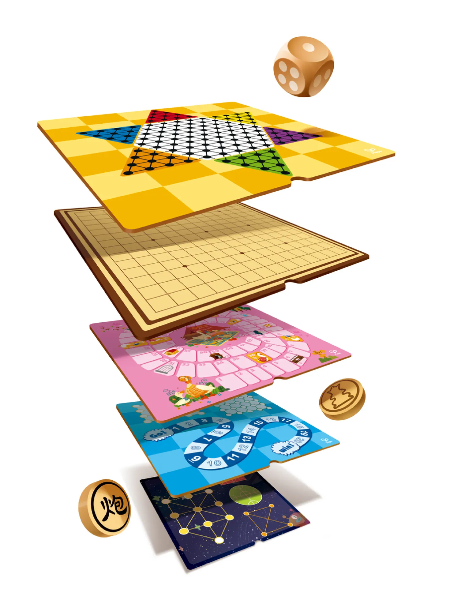 22 juegos clásicos · Hape