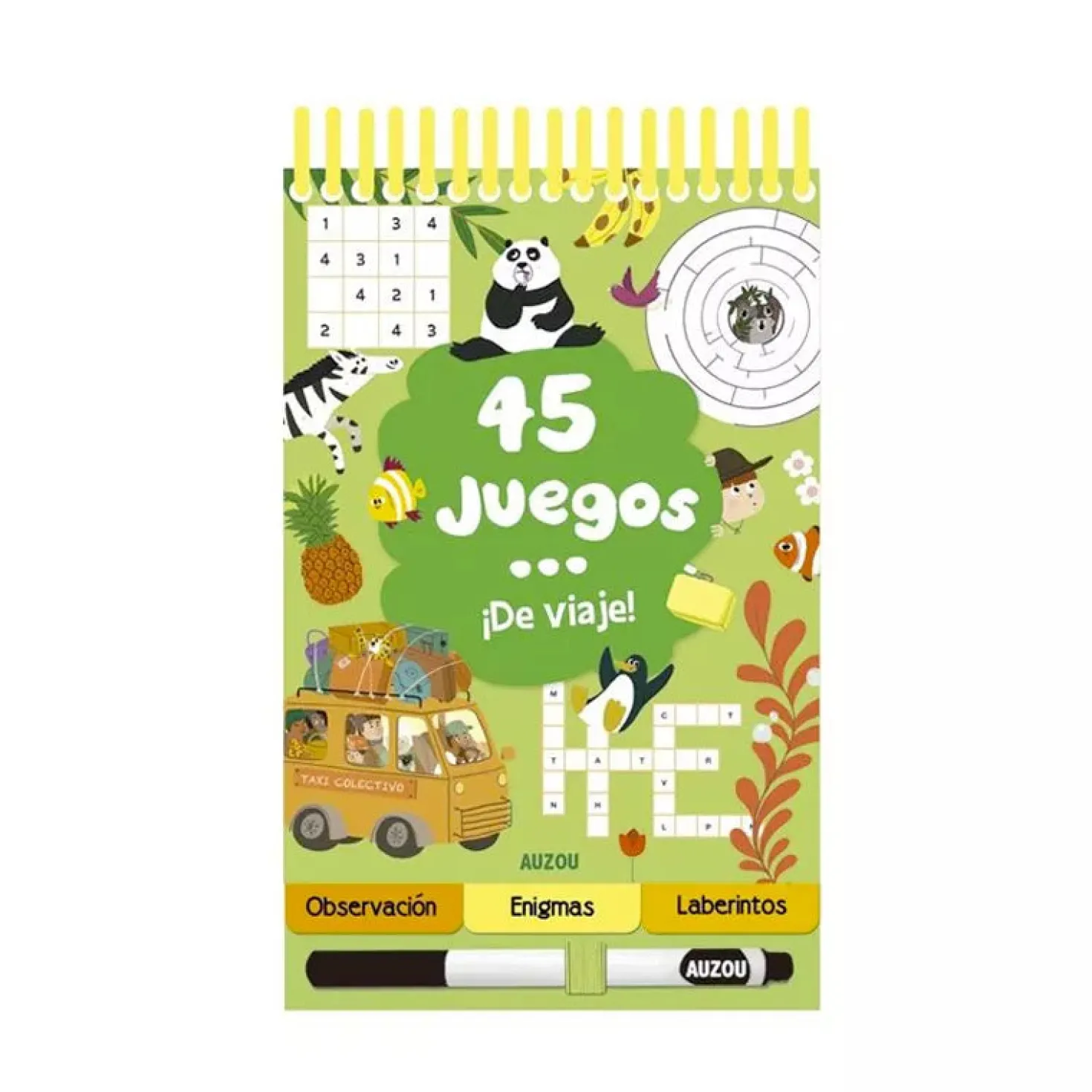 45 juegos ¡de Viaje!