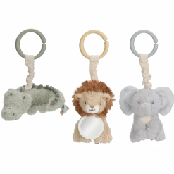Juguetes colgantes Safari Friends · Little Dutch