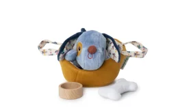 Jules el perro y su cesta · Lilliputiens