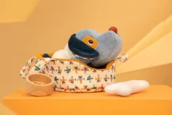 Jules el perro y su cesta · Lilliputiens