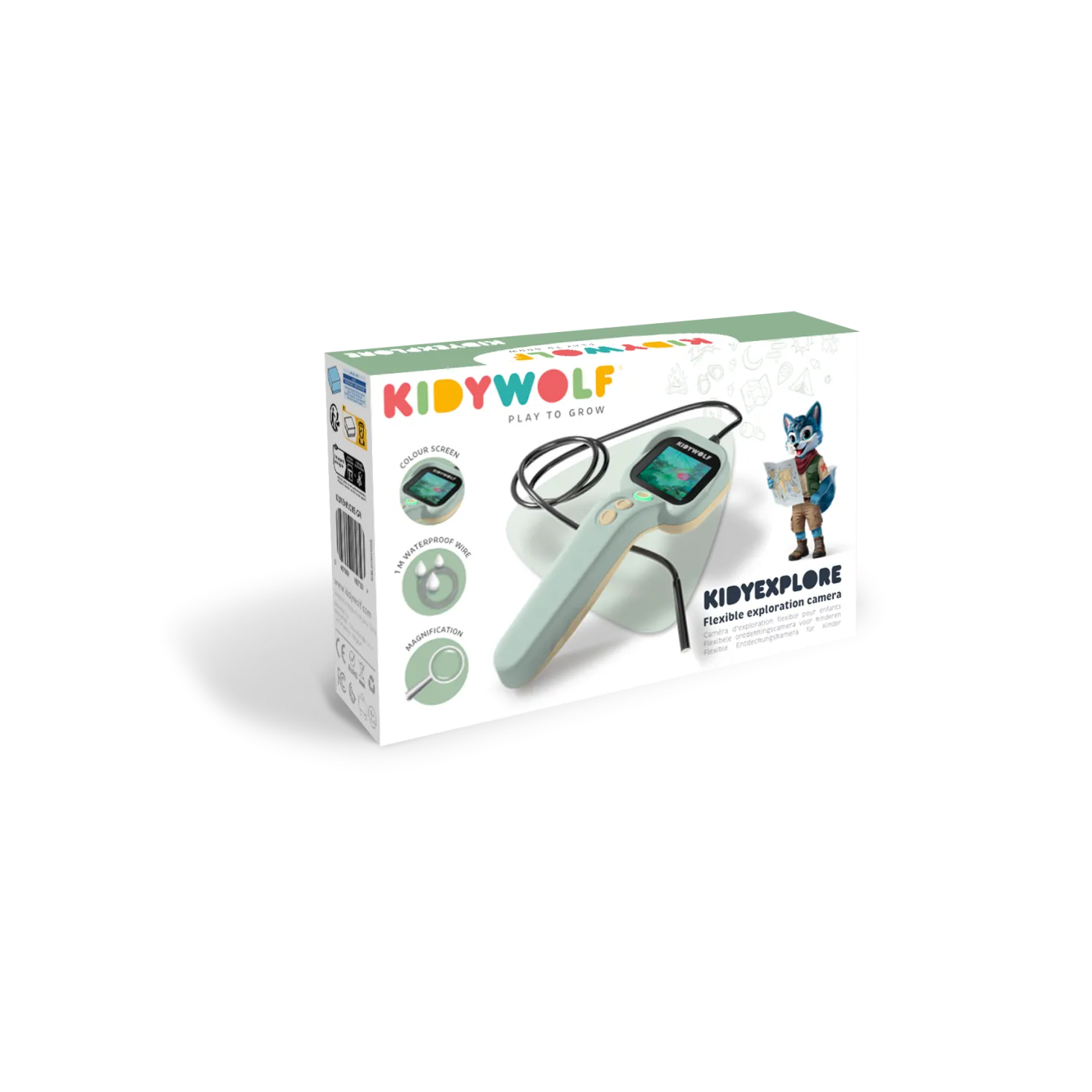kidyexplorer verde · Kidywolf