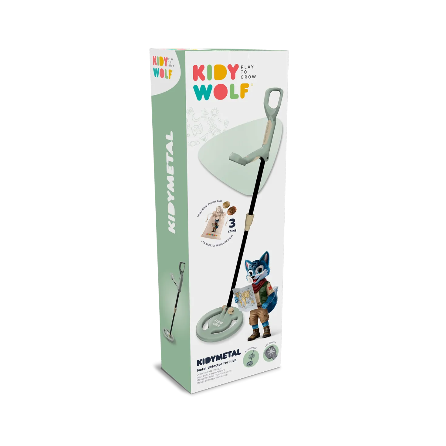 kidymetal Detector de metales · Kidywolf