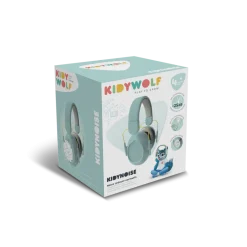 Kidynoise Auriculares cancelación ruido Azul · Kidywolf