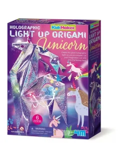 KidzMaker Origami de Unicornio Brillante · 4M