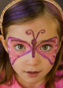 Kit 4 colores pintura de cara Butterfly · Namaki