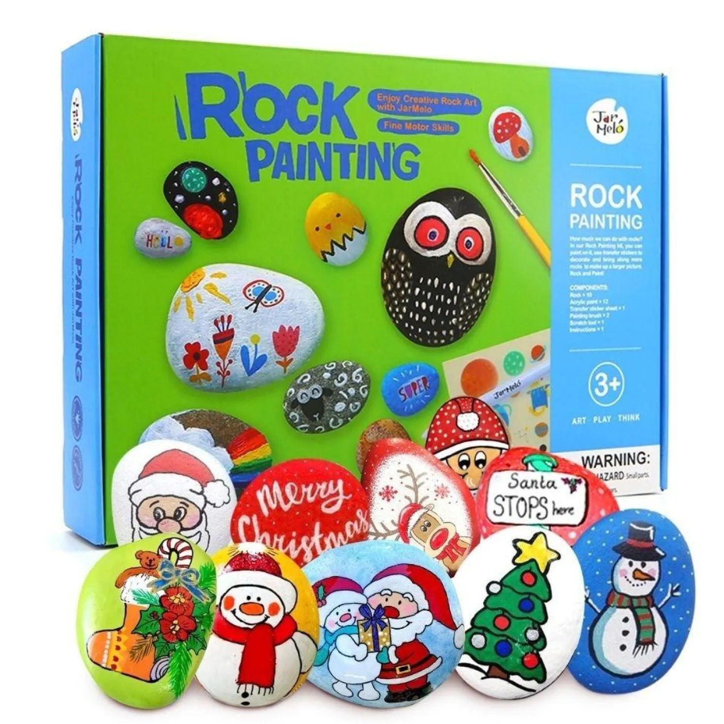 Kit Creativo Rock Painting · Jarmelo