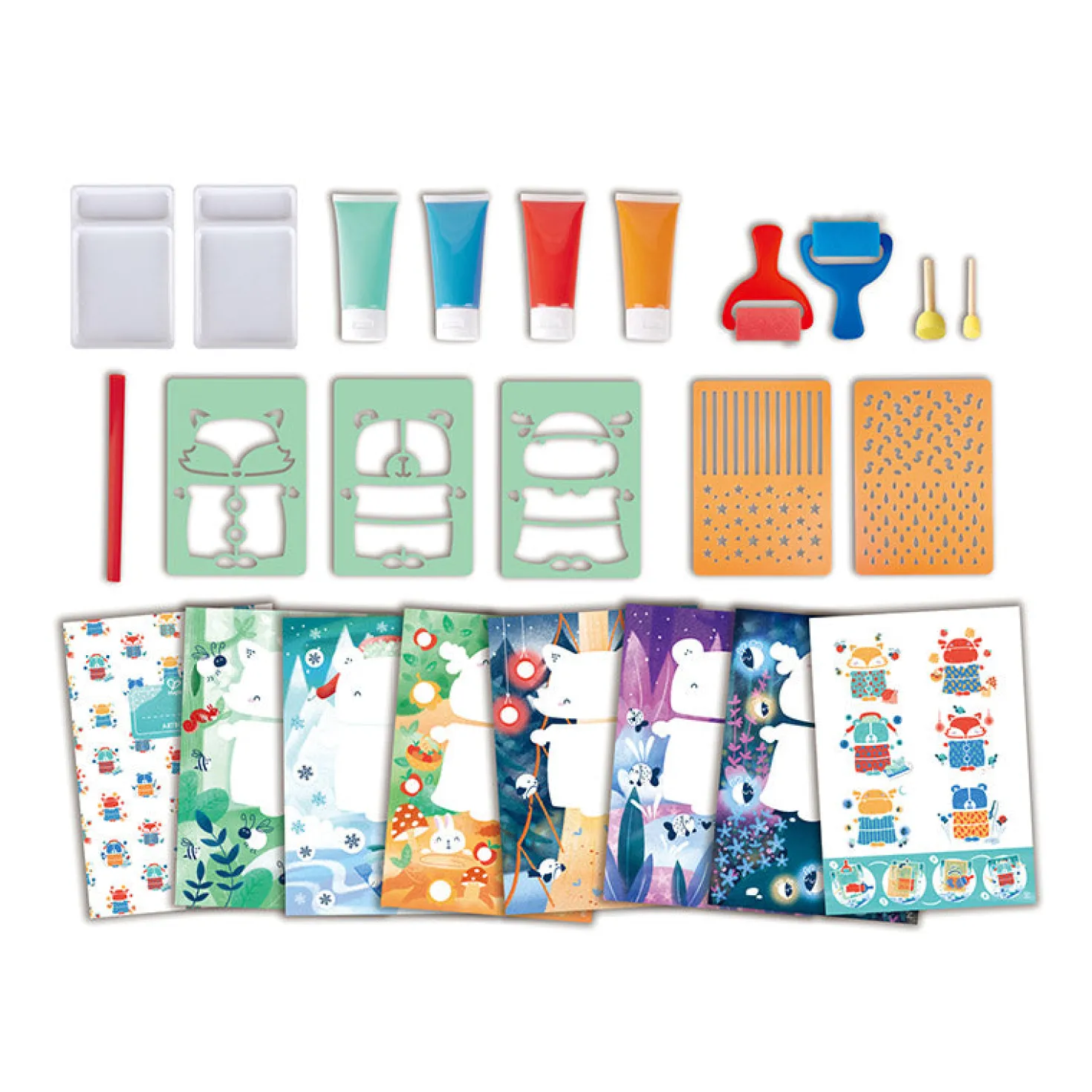Kit Pintura con Esponja · Hape en