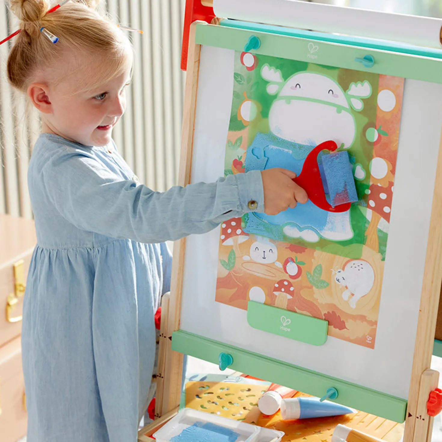 Kit Pintura con Esponja · Hape en