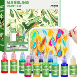 Kit pintura Marmoleada 12 colores · Jarmelo