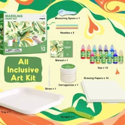 Kit pintura Marmoleada 12 colores · Jarmelo