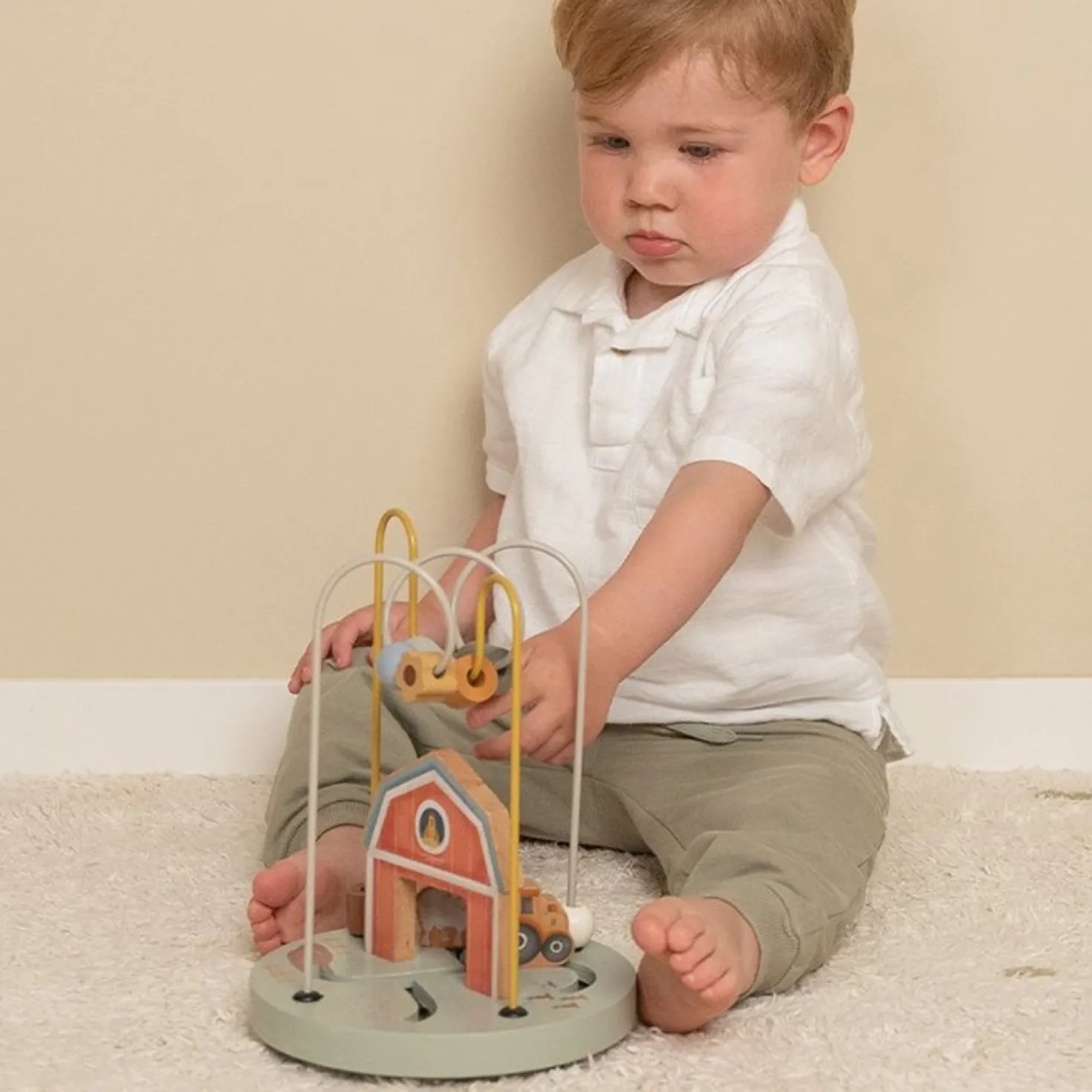 Laberinto espiral de cuentas Little Farm · Little Dutch